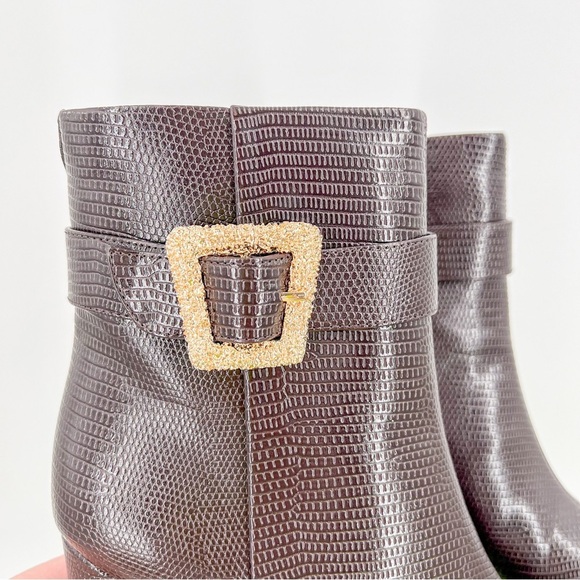 Sam Edelman Weslie Point Toe Wedge Ankle Boots - Picture 13 of 13